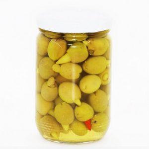 Green olive stuffed with chili – 0.6 kg –