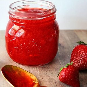 Strawberry jam sugar free – 400 grs-