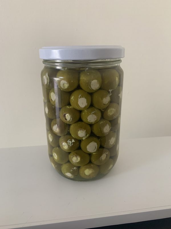 Green Olive Stuffed With shanklish – 0.6 kg-