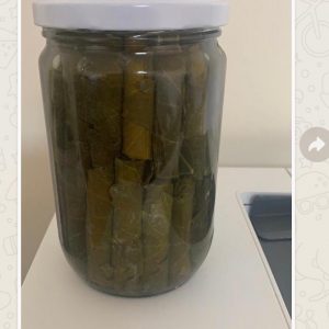 Vine leaves stuffed with Labneh – 660 – grs