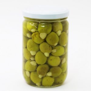 Green olive Stuffed With Almonds – 0.6- Kg –